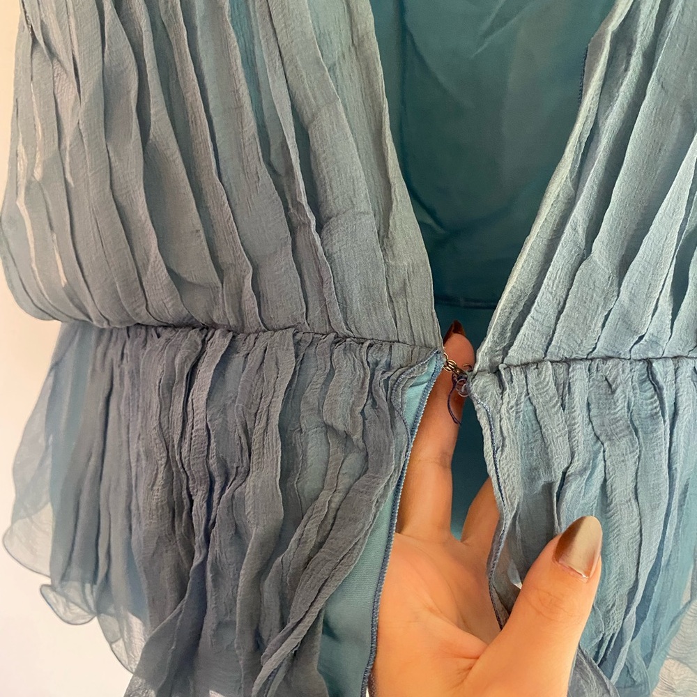 Chloe Silk Chiffon Top - Picture 5 of 8